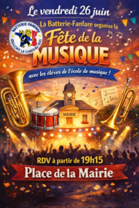 Fête de la musique @ Place de la mairie d'Oulchy-le-Château