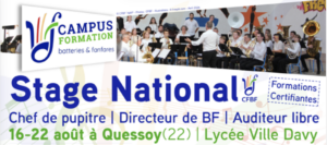 Stage National CFBF @ Lycée Ville Davy